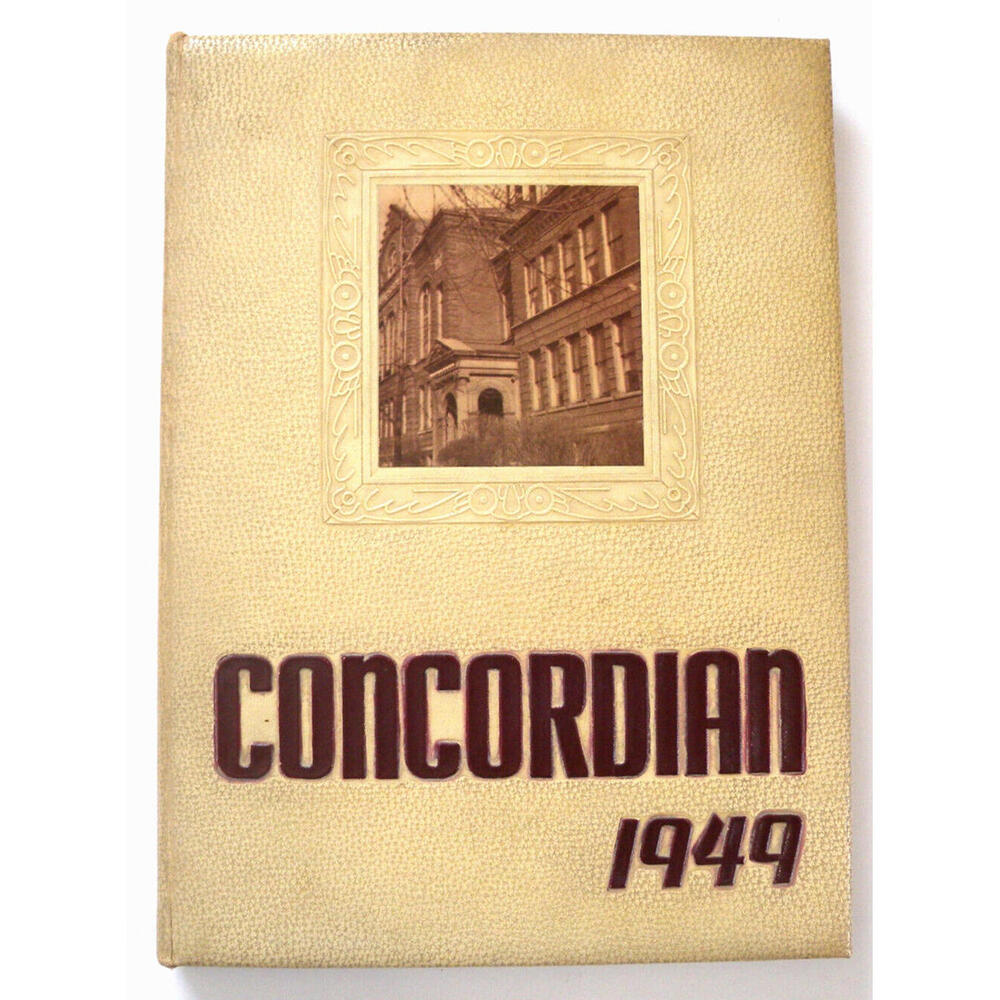 Fort Wayne IN Concordia College and High School Yearbook Indiana 1949